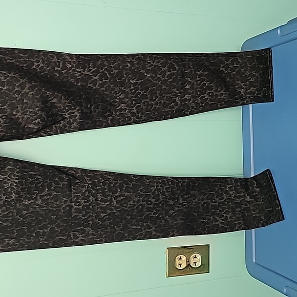 Jolt, Black cheetah print skinny pants - Picture 4 of 5